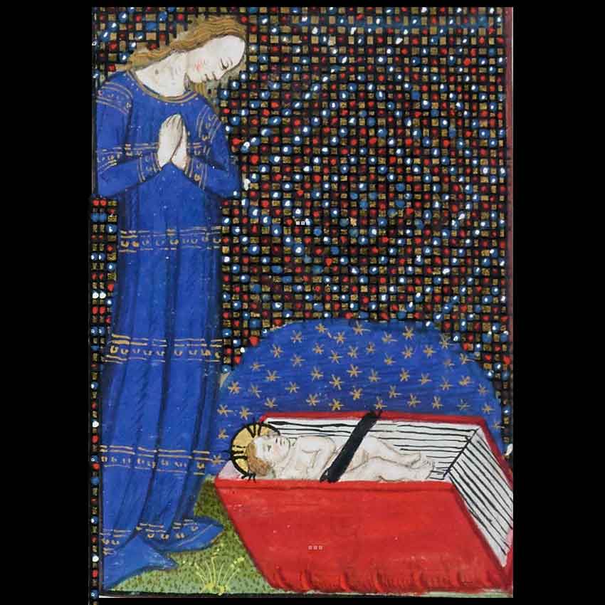 Rohan Hours, Angers ca. 1430-1435 (BnF, Latin 9471, fol. 133r)
